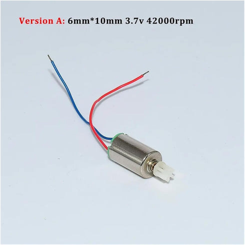 P98LJZQ 610 612 6mm*10mm/ 6mm*12mm 6mm 3V 3.7V Mini Coreless Motor Tiny Electric Motor DC High Speed Toy RC Toy Drone