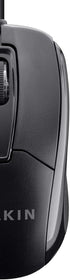 Belkin 3-Button 5-Foot Wired USB Optical Mouse with Cord, Compatible with PCs, Macs, Desktops and Laptops