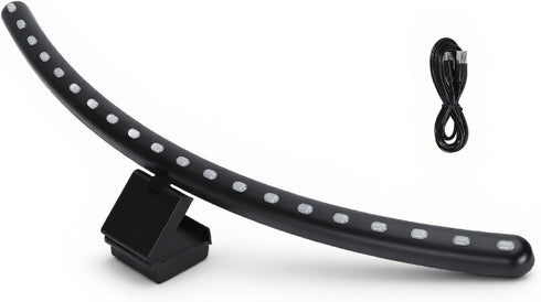 Diyeeni Curved Monitor Light Bar with Touch Control, 3 Color Temperatures (3200k,