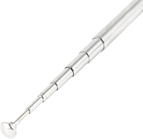 uxcell 38" 97cm 7 FM AM Radio Telescopic Antenna Replacement, Length Sections Telescoping Antenna TV Aerial for VCD