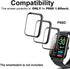 3D Screen Protector Compatible with P66D 1.85” Nerunsa Ddidbi Dotn and Aptkdoe Smart Watch