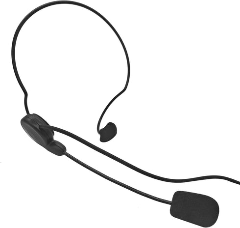 Ptt Mic Earpiece - Two Way Radio Headset Behind The Head Ear Piece for Midland 2 Pin Walkie Talkie