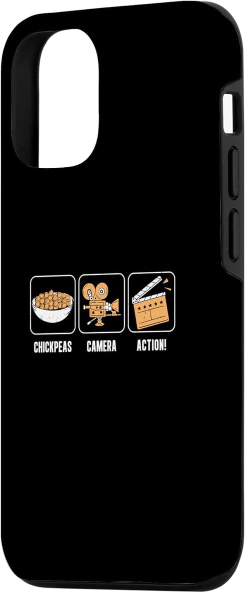 Purely Chickpea Pulse 13 iPhone Funny Chickpeas Camera Action A Chickpea Farming Enthusiast Case