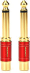 MOBOREST - 1/4 in to RCA Female Pure Copper Adapter, 6.35mm Mono TS Plug Male to RCA Female Audio Adapter