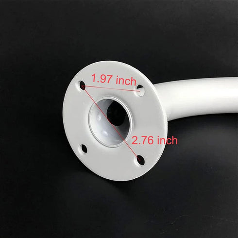 Surveillance Security Camera Mount Bracket for Indoor/Outdoor CCTV Cameras, J-Shape IP Cameras Bracket