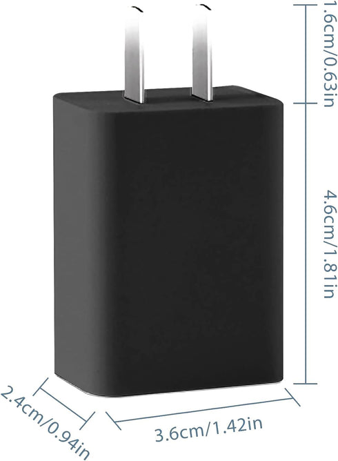 MEHIDFY 5V 2A USB Wall Charger, Power Adapter, Fast Charging USB Charger Block, Fast Plug Charging Block, Wall Plug