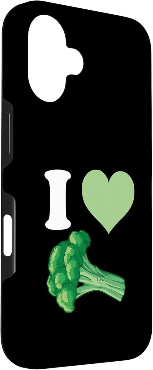 Funny Broccoli Tees 16 I Heart Broccoli Case for iPhone