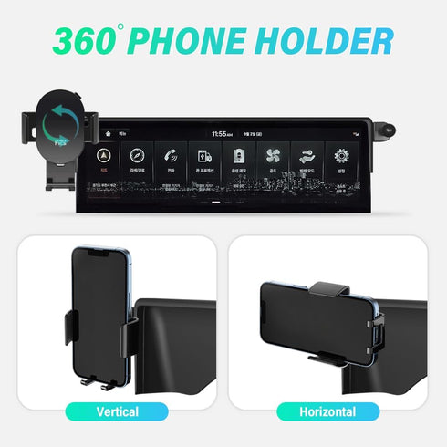 FICS Phone Holder Customized for Genesis GV80, Genesis GV80 Accessories, Phone Mount
