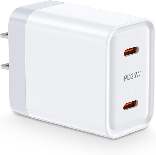 USB C Charger Block 25W Super Fast Charging for iPhone 16 Pro Max, 16 Plus, 16 Pro, 16, 15 Pro Max, 14, 13, 12, SE,