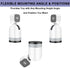 Magnet Camera Mount Compatible with Blink Mini Pan Tilt Camera, Magnetic Base Stand with 1/4 inch Thread