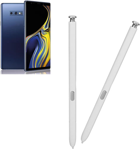 2Pcs Replacement Stylus Pen for Samsung Galaxy Note 10, Note 10 Plus, Touch Pen Tips Nibs Thimble Tweezers Brush (White)