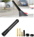 KVAEY Car Short Antenna, 1.37" Stubby Aluminum Aerial Antenna with 4 Screws &