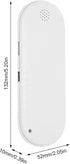 Dpofirs Pillow Speaker Bluetooth Sleep Headphones for Mini Deep Bass Stereo Conduction for Travel