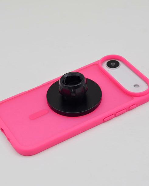 QZAPZU 12-17 18xN52 17mm/0.67inch Aluminum Alloy Magnetic Ball Mount Head for Magsafe iPhone Series, Magnets, Matte