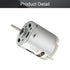 6V-12V 5680-10885RPM 0.38A 1 Fielect DC Motor Micro Motor Mini Motor Electric Motor Round Shaft for RC Boat DIY