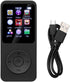 CHICHIYANG 5V/1A 5.0 MP3 1.8" 128GB Bluetooth Player Display Screen with FM Radio E-Book Game Console Functions Support