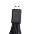 Black 10 in 1 Universal USB Cable - Multiple Universal Charging Cable for Cell Phones, Bluetooth Earphones, and more