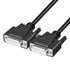 10ft 28AWG DB15 RS232 15 Pin Serial Extension Cable, Female to Female 15-Pin Gold Plated Connector