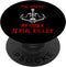 You Inspire My Inner Serial Killer Funny Skeleton & Knives PopSockets: Swappable Grip for Phones & Tablets