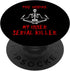 You Inspire My Inner Serial Killer Funny Skeleton & Knives PopSockets: Swappable Grip for Phones & Tablets