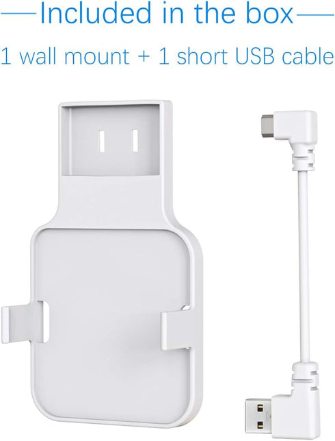 Outlet Wall Mount for Blink Sync Module 2, Bracket Holder for Blink Outdoor Camera, No Messy Wires, Indoor Outdoor