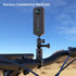 Aluminum 360 Degree Rotation Camera Mount, 1/4 Screw Adjustable Adapter for GoPro Hero and Other Action Cameras