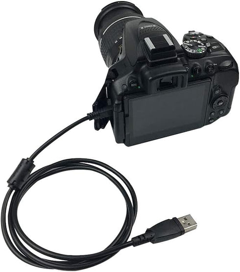 Replacement Camera Charge Cable for Nikon Coolpix S Series, Compatible with S01, S02, S70, S80, S100, S3000, S5100