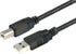 Monoprice USB 2.0 Extension Cable, Male to Male, USB Type-A to USB Type-B, Active, 49 Feet, Black