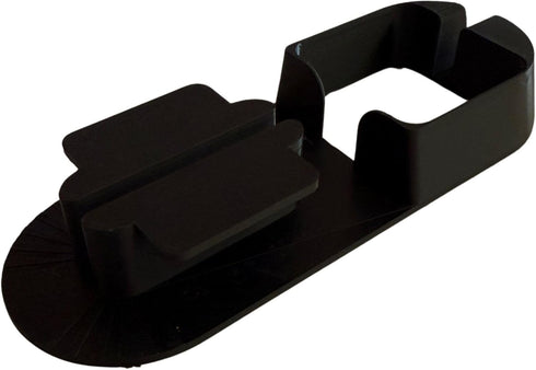 Generic OLED Steam Deck Charger Storage Case - Compatible with Steam Deck Case Back (Black)