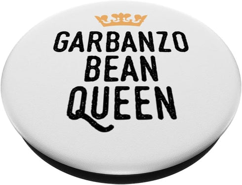 Garbanzo Chickpeas Bean Queen Chickpeas Bean Queen PopGrip - Fun Vegan Accessory