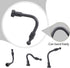 WAGHAVEN 17mm 360 8inch General Balls Socket Adapters Rotation Extension Rotation Adapters for Car Phone Mount Position
