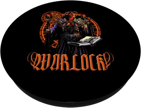 Warlock Fantasy D20 RPG Adventure Roleplaying PopSockets Swappable Gamer Tabletop
