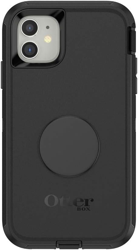 PopSockets Otter + Pop for iPhone 11: OtterBox Defender Series Case with Swappable