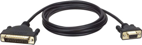 Tripp Lite AT Serial Modem Gold Cable (DB25 to DB9 M/F) 6-ft (P404-006)