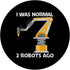 Cool Robotics Art for Men Women, Robot Engineering PopSockets Standard PopGrip