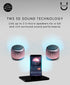 Fashionit U Speakers Micro Mini Bluetooth Speaker with Mic | Small Bluetooth Speaker Wireless | Tiny Portable Blue