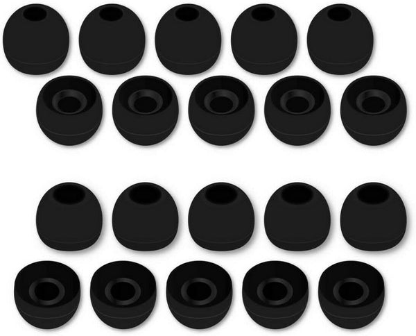 JustEarbuds (2 Types of Medium) Silicone Replacement Earbud Tips Covers [4mm & 4.5mm