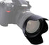 HB-35 Lens Hood for Nikon AF-S DX Nkkor 18-200mm F/3.5-5.6G ED VR II,AF-S DX VR 18-200mm f/3.5-5.6G IF-ED Lens,HUIPUXIANG 72mm Lens Hood