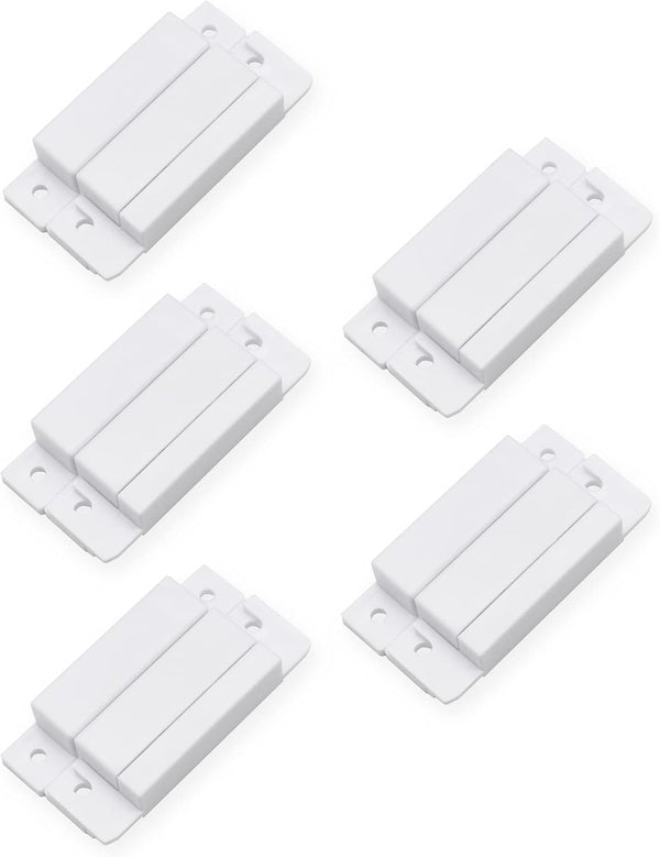 Magnetic Reed Switch NC Surface Mount Wired Door Window Contact Sensor for Home Security (5pcs)