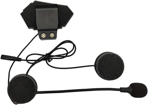Helmet Bluetooth Headset, BT-12 Motorcycle Intercom, Supports Handsfree and Stereo Music Communication