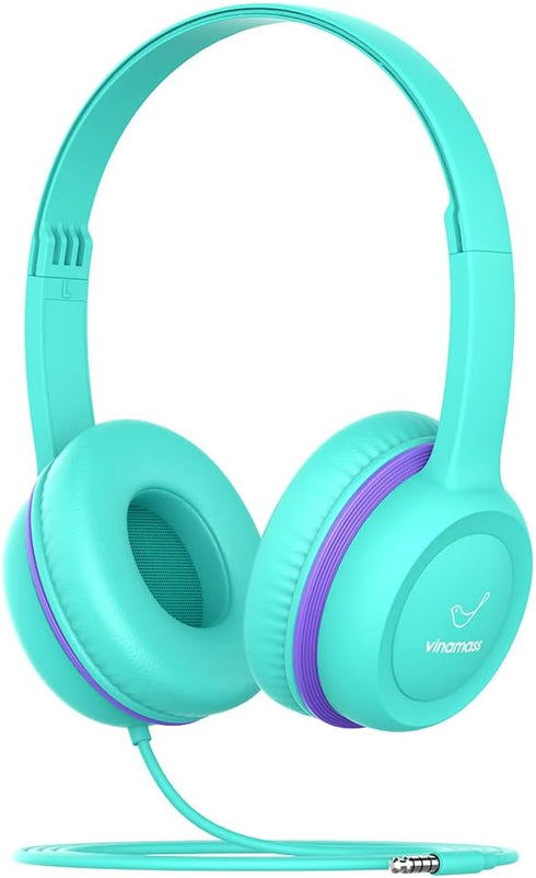 Kids Headphones - Wired Ear Headphones with Safe Volume Limiter 85dB for Children/School