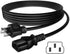 XWNV C13 Universal Computer Monitor Power Cord, Power Cable Compatible with Monitor, PC, Desktop, Printer, Scanner