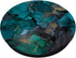 PopSockets Standard PopGrip - Mixture of Dark Green and Black Colors with Gold Accents