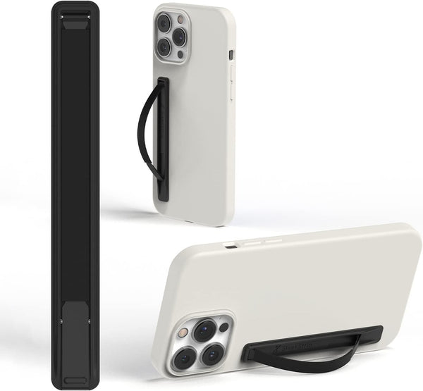 Swappable Ultra-Thin Phone Grip, Convertible Holder Fits Most iPhone and Android Cases, Compatible with Wireless
