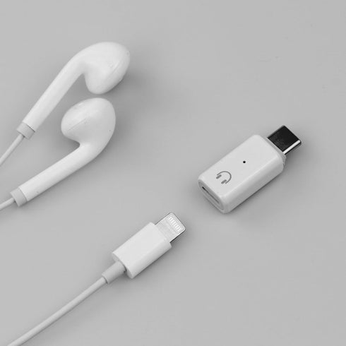 USB C to Lightning Audio Adapter, Type C Male Headphones for iPhone 15, iPad Pro, MacBook, Galaxy S23, S22