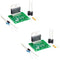 Comimark 2Pcs DC 12V TDA7297 Amplifier Board, 15W+15W Dual-Channel Track Stereo Module Kit DIY