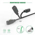 Magnetic Charger Cable Compatible for Cubitt CT2s, Cubitt CT2pro, Cubitt CT3, Cubitt CT4 SmartWatch, 3.3Ft Replacement High Speed USB Charging Cable Cord for Cubitt CT4 Smartwatch Accessories (Black)