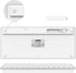 Arteck 2.4G Wireless Keyboard, Ultra Slim Compact with Media Hotkeys for Desktop PC, Laptop, Smart TV