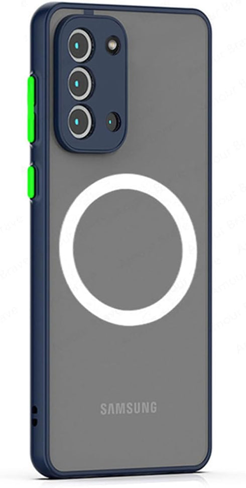 Galaxy Note 20 Case, Wireless Anti-Scratch Shockproof Slim Thin Phone Cover with Full Camera Protection for Samsung