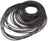 Recorder Rubber Belts, Cassette Recorder Maintenance Mix, 50PCS Rubber Square Belt 40-135MM